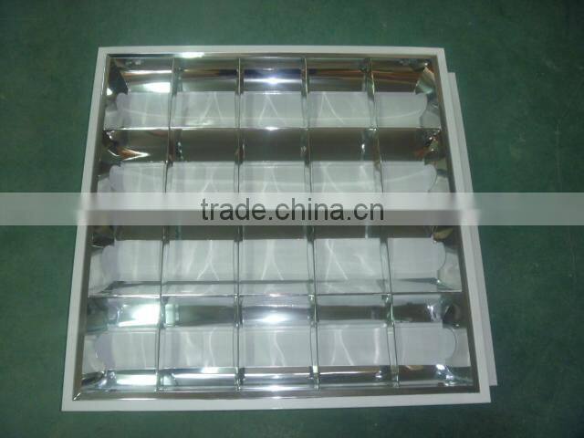 4X18W fluorescent grid lamp for T8 fluorescent tube