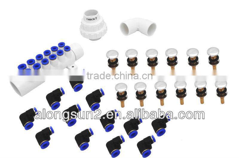 60-16 hot tub Jacuzzis 8mm air jet spa air nozzle