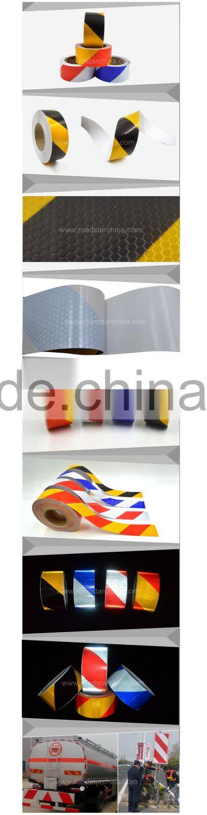 vehicle body prismatic reflective pvc tape