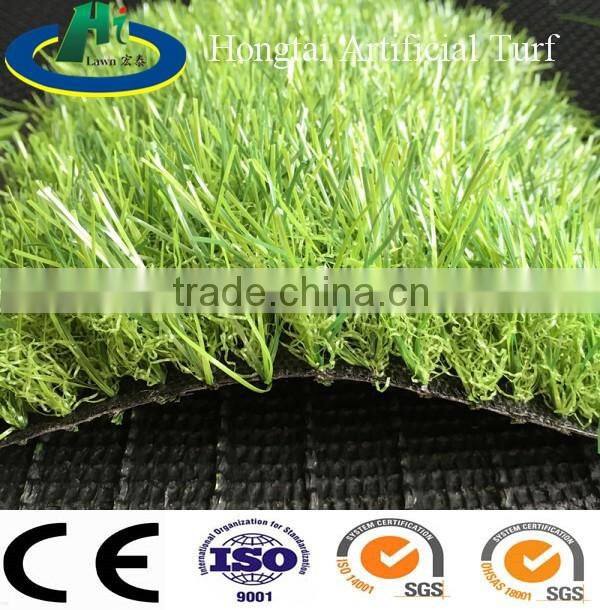 spring type 3 tones residential artificial turf for landscaping