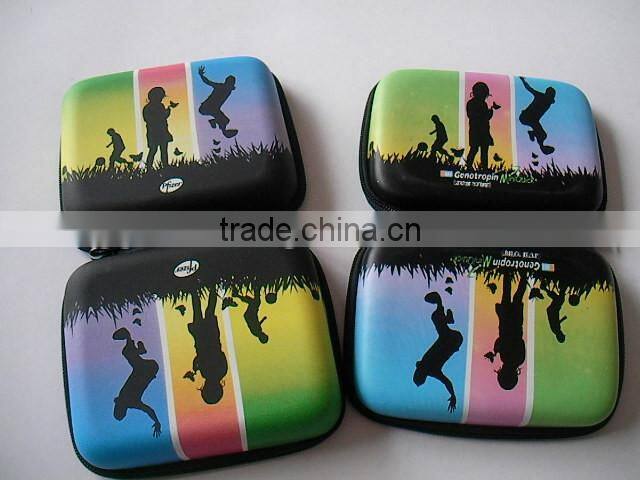 ( GC)- New style Hard Storage Travel clutch bag hard eva case