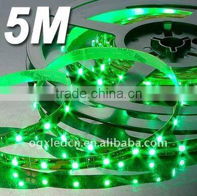 Unicolor 5m/roll 3528smd non-waterproof 60leds/m DC12V led strip lighting for decoration