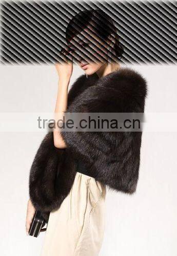MKF2 new style mink fur shawl