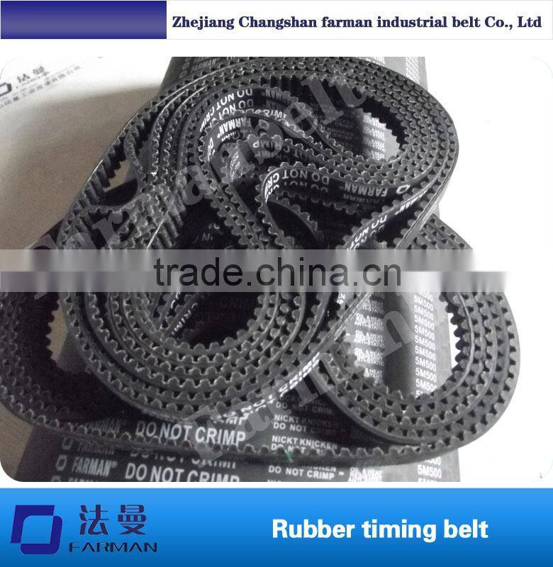 Factory direct sales timming belt, rubber synchronous belt, type:5M Brand: Farman
