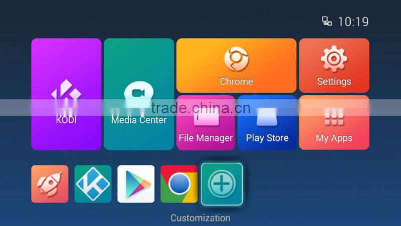 2016 Hot 4K UHD Android media player Himedia Q10pro Android Box Kodi 16.0 Google browser HDD dolby support
