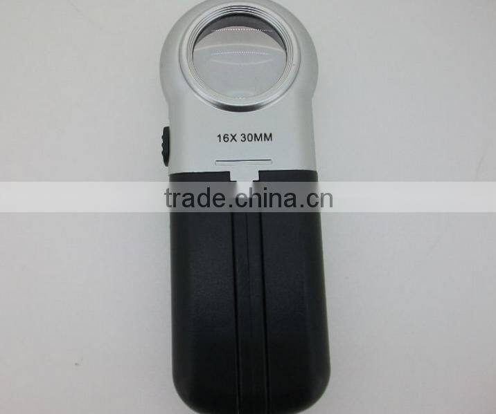 High quality reading foldable LED light magnifying glass
