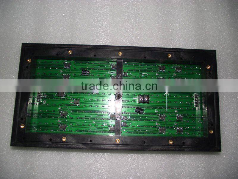 Text message LED and graphic display function P10 red color led boards for signs