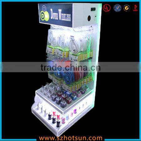 Wholesaletop quality acrylic display stand for cell phone accesories