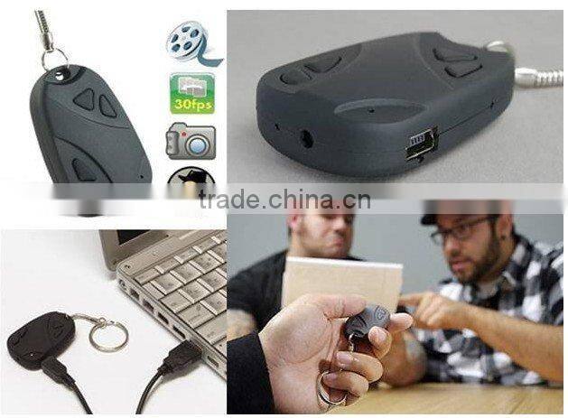 808 car key camera keychain very small camera