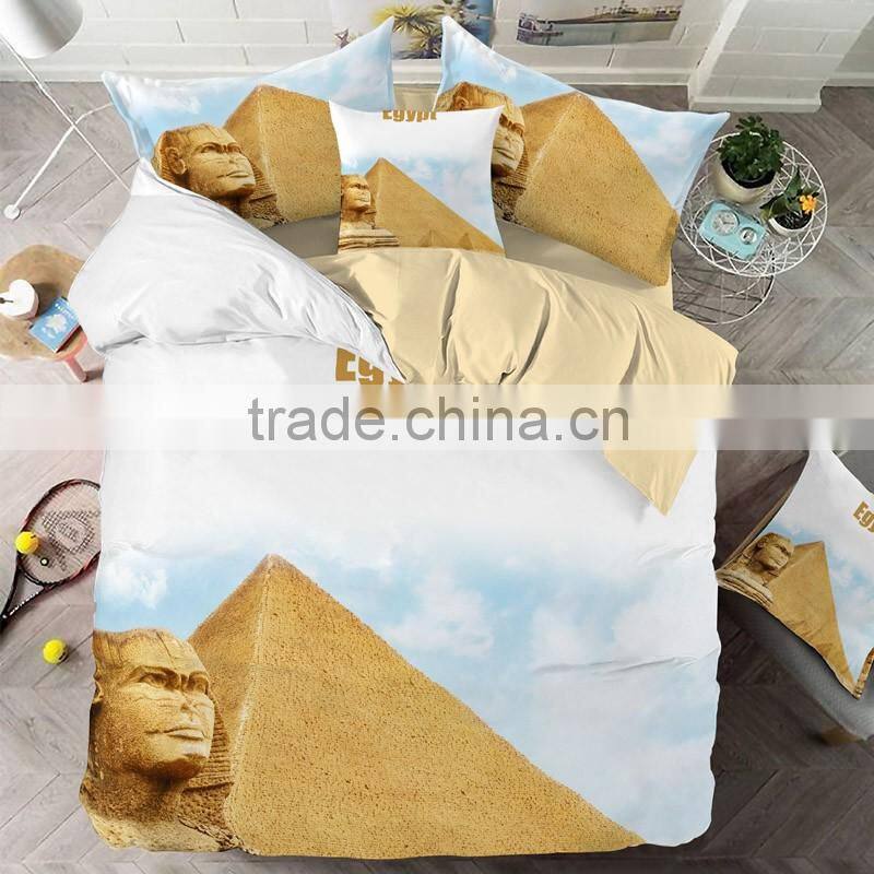 Duvet cover 100% cotton digital printed,3D bedding cover