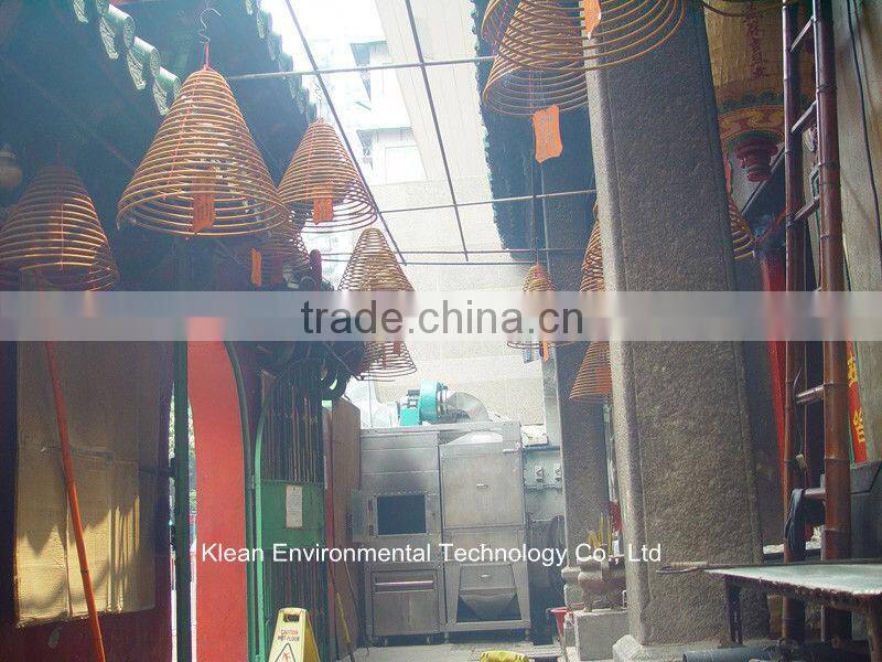 Electrostatic Joss Paper Burner with Dust Extractor