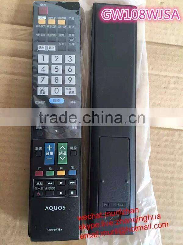 Black 57 Keys GW108WJSA Smart TV Remote Control for Sharpp AQUOS