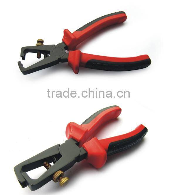 6 inch 160mm pvc handle end wire holding pliers wire stripper pliers
