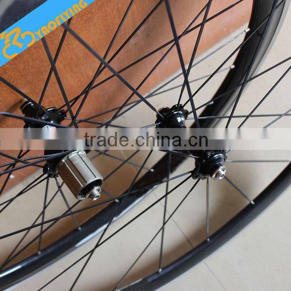 New 700C Carbon clincher rims T700 Toray full carbon fiber road wheels 50mm