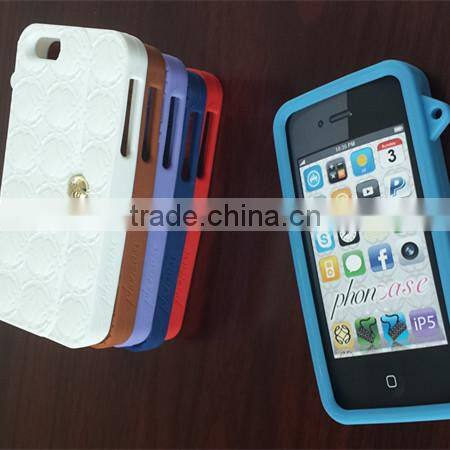 colorful silicone mobile phone case for iphone 5