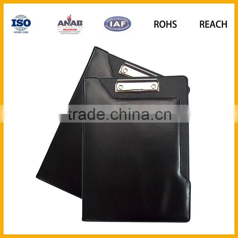 Personalized Design Customized Size Waterproof Soft Leather School Office File Cover Document Cover