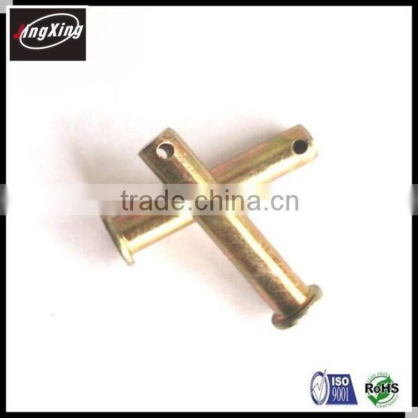 flat head pin bolt end with hole
