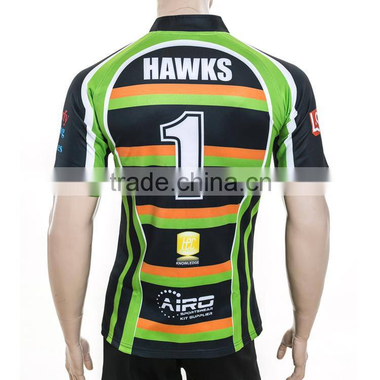 Tight fit Newest Cheapest yellow and green rugby jersey
