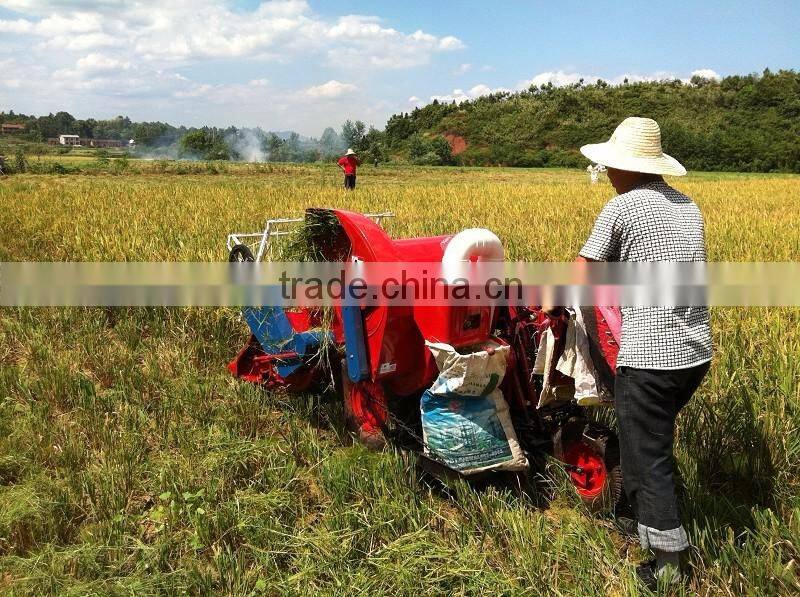 100cm cutting width mini combine harvester for sale