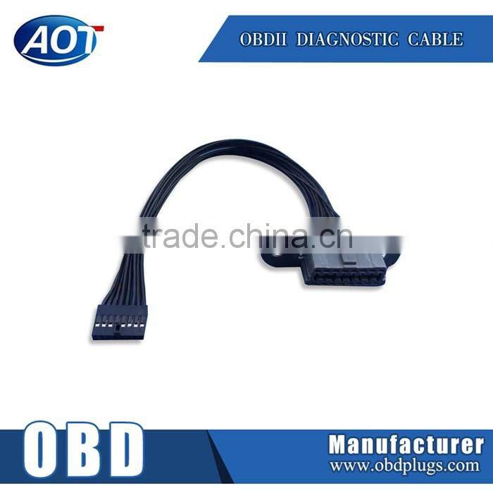 Custom J1962 OBD Mazda Female Connector to Housing Cable