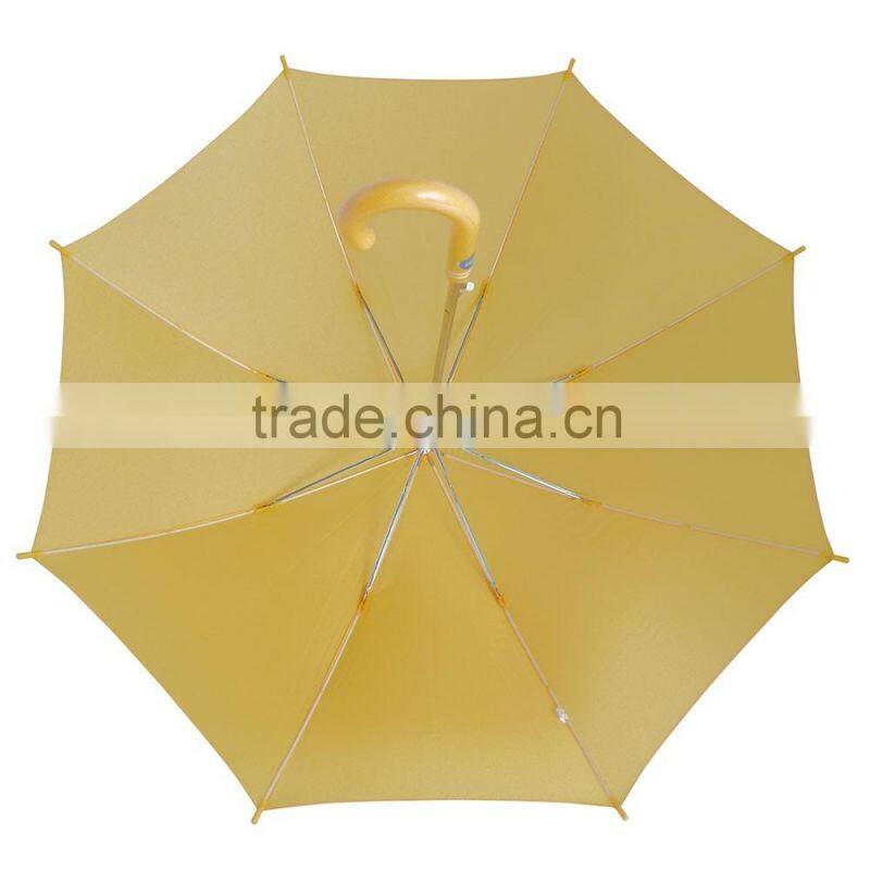 Yellow cheap market promotional umbrella