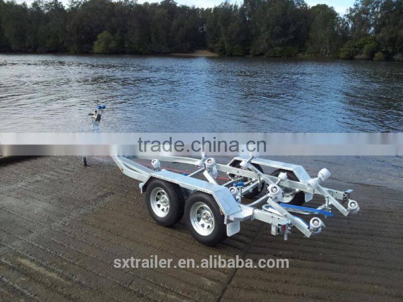hot galvanizing boat trailer braked CBT-J57RW