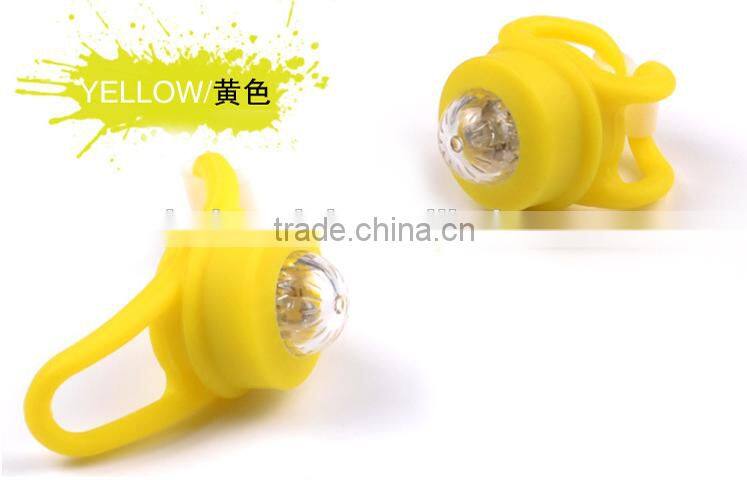 best selling products silicone rubber Led bike light