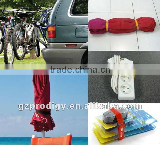 hook and loop cable strap/ nylon cable ties/ nylon webbing