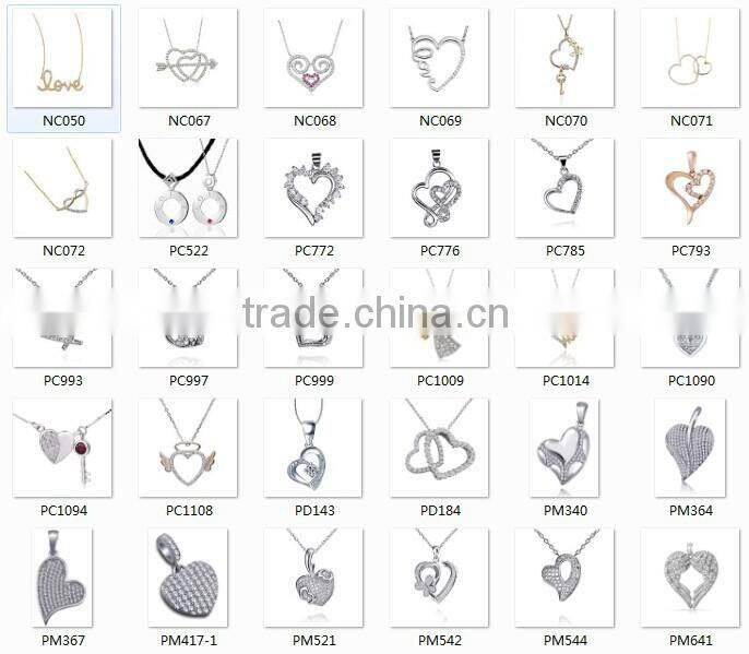 Simple infinity pendant necklace