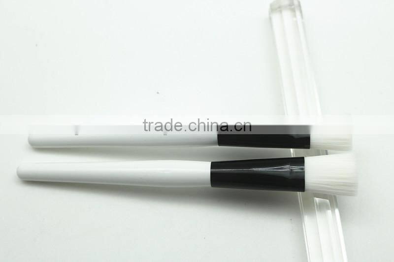 JDK Wholesale Face Mask Brush,White nylon hair Beauty Mask Brush