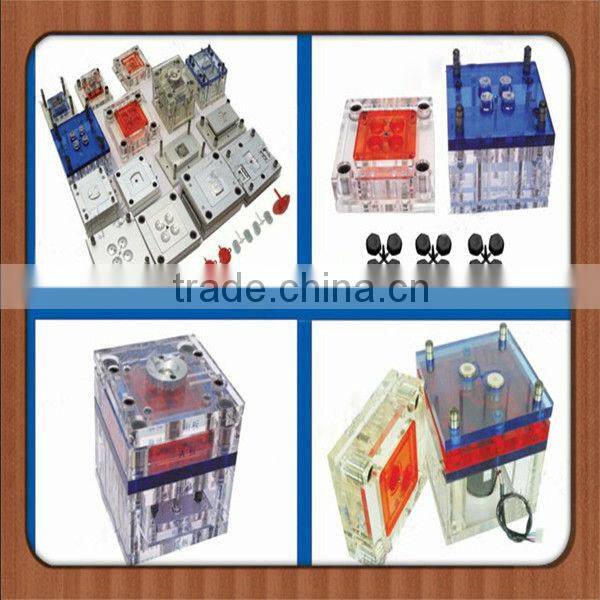 China plastic pipe clamps plastic injection molding short run production manufacture