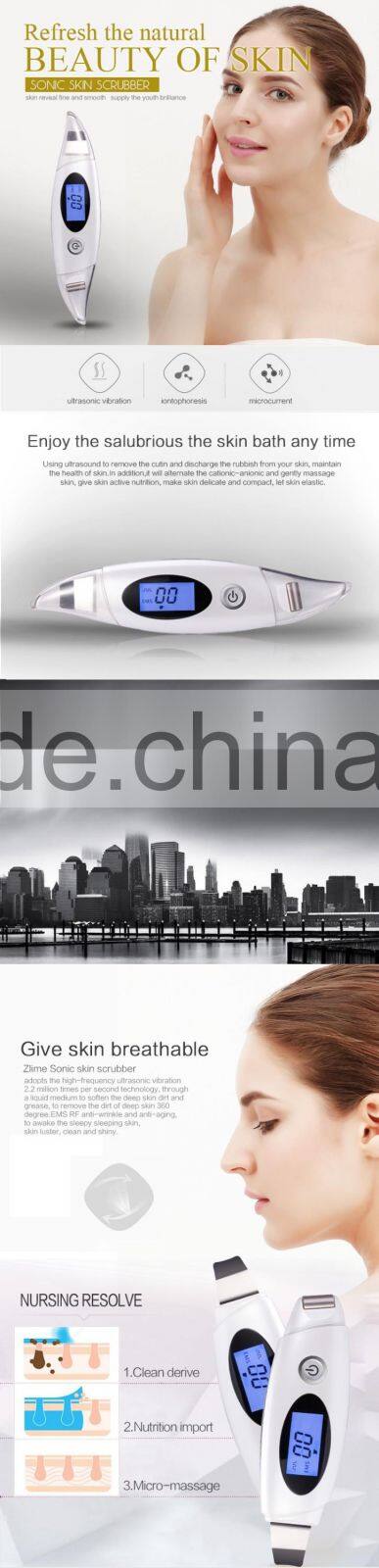 New Products Top Ranking face sonic cleansing CE approved skin scrubber