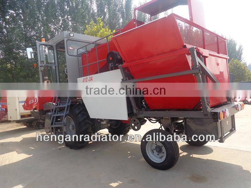 China 4YZ-3A cosechadora de maiz en espigas