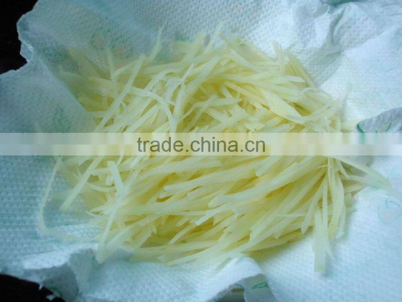 high efficiency potato peeling cutting machine/potato slicing machine