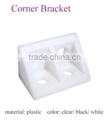 various types cabinet plastic angle code corner connector for furniture
