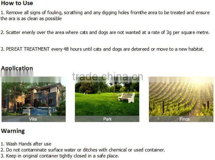 Cat & Dog Repellent/Pest Control Products/Insecticide
