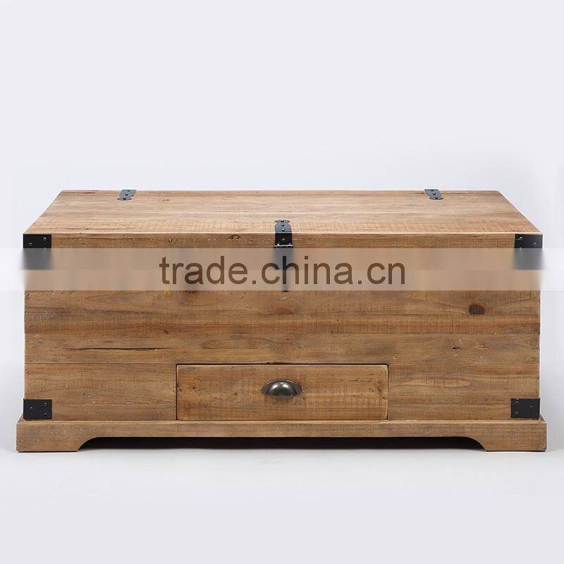 New Design Wholesale Natural Home Dec Wooden Clothes Storage Box Wood Furniture Hidden Private Treasure Chest With Drawer