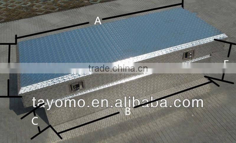 Superduty Aluminum Top Open Truck Crossover Boxes for USA - 2017