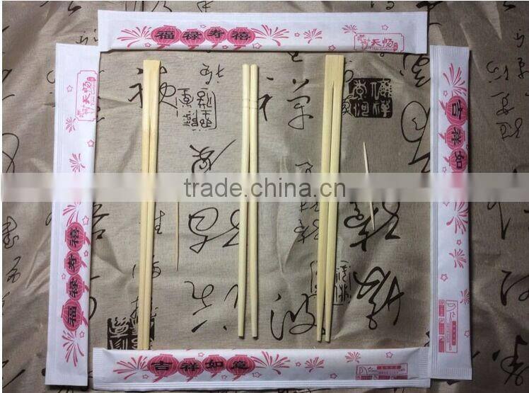 FD-15114disposable chopsticks the cheapest twins chopstick with knots