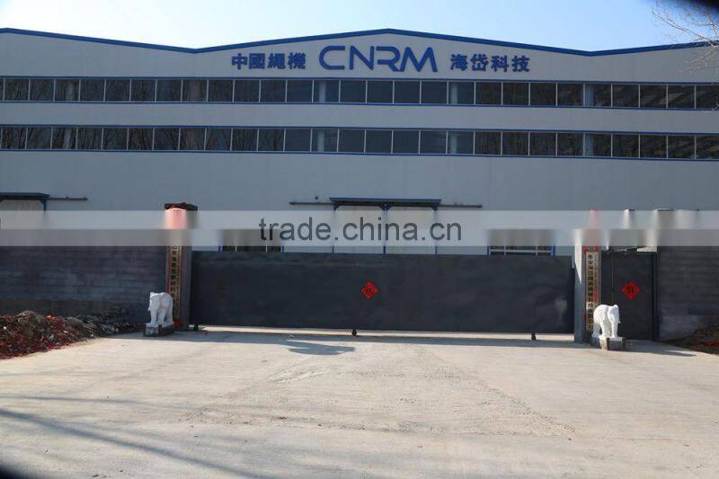 Single-screw Screw Design PP PE PET Monofilament Extruder Machinery / Rope Roping Production Line