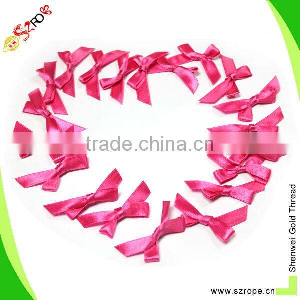 small satin bows/bow charm/pink bow