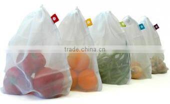 Lightweight Washable Mesh Bag for Grocery Veggie Fruit Storage Shopping Bag