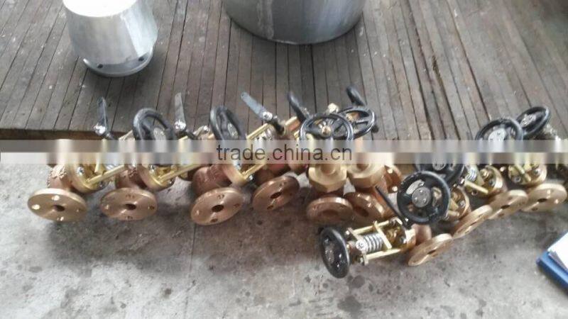 JIS F7372 5k marine valve cast iron swing check valve,