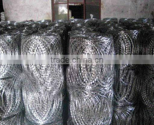 Galvanized Razor Wire