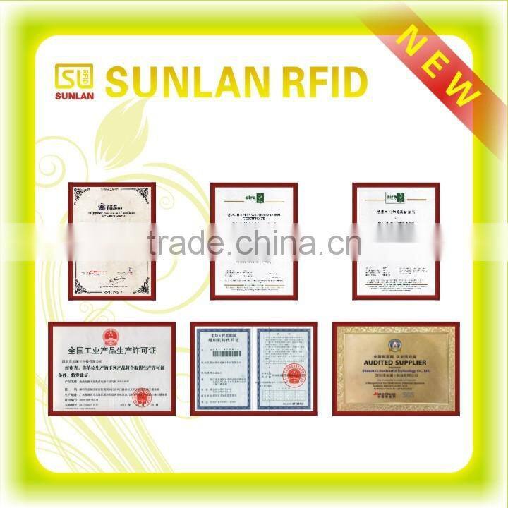 Small RFID Animal Ear Tag 13.56MHz ISO11784 Customized Logo
