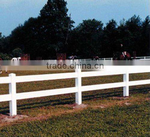 cross buck pvc horse fence