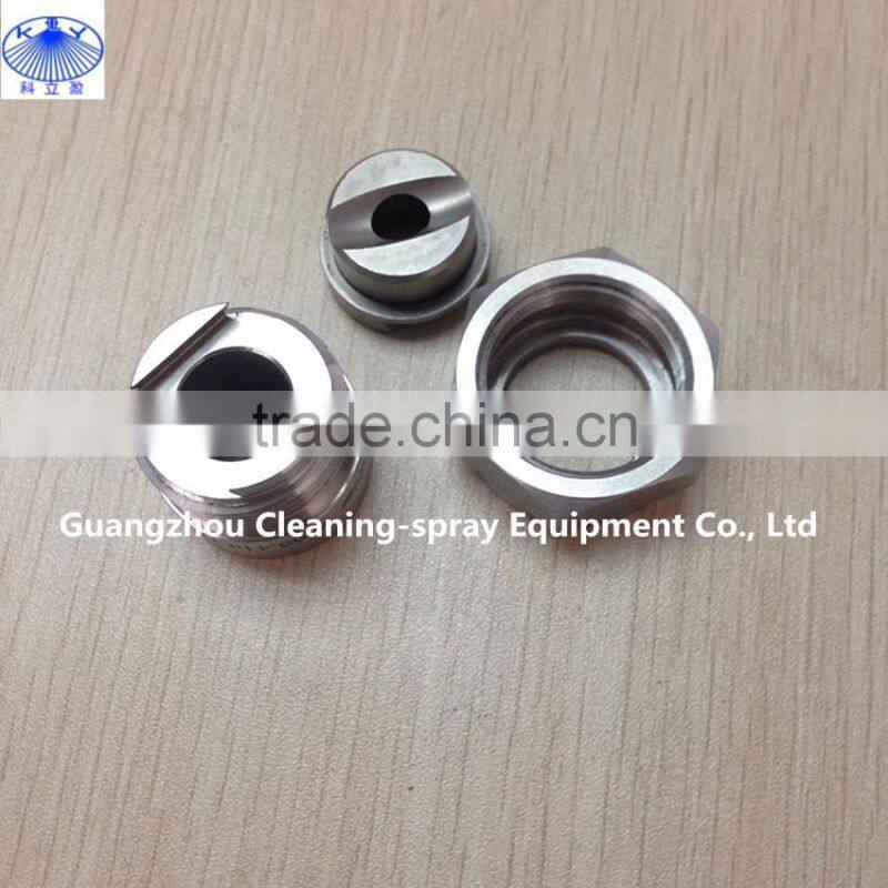 3/8 flat fan nozzle with dove tail guide