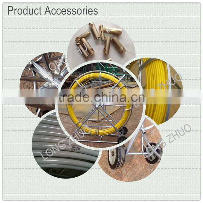 High quality fiberglass push pull rodder/Cable conduit rod