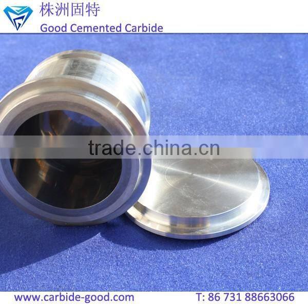 Polished cemented tungsten carbide grinding jar ball mill jar