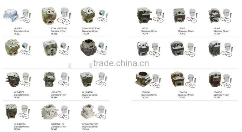 Cylinder ,Cylinder &Piston Assy, Gas Cylinder, Garden Tools Spare Parts